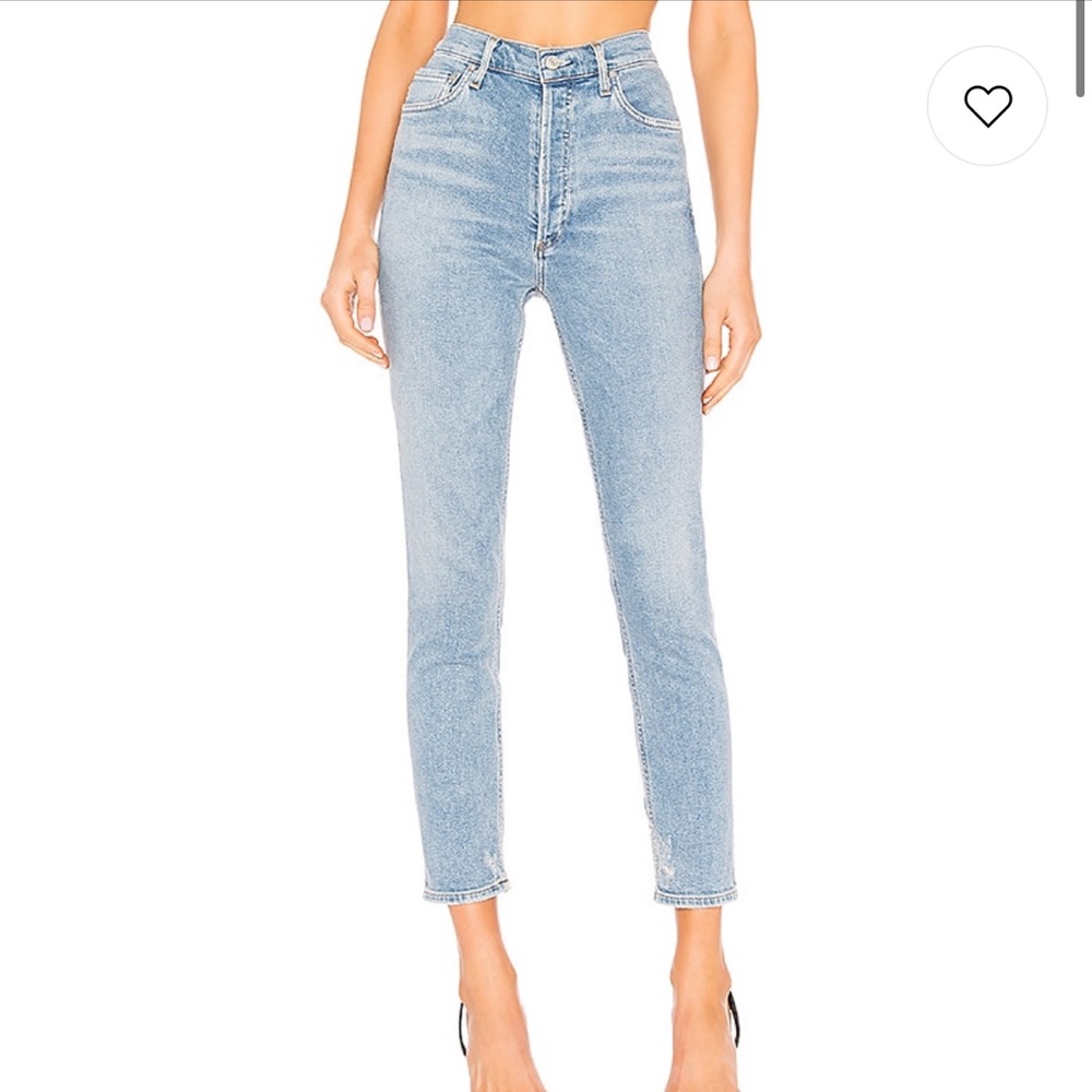 AGOLDE Nico High Rise Slim Fit Jean
